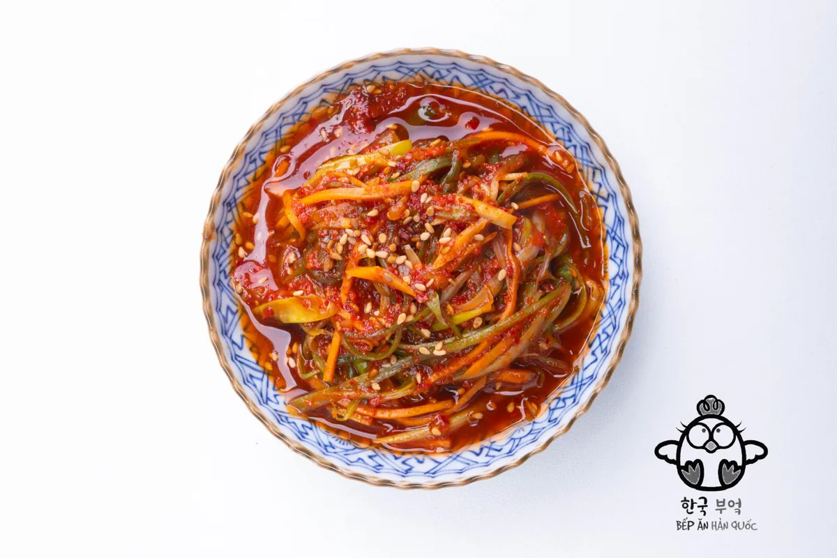 Hành boa-rô trộn
